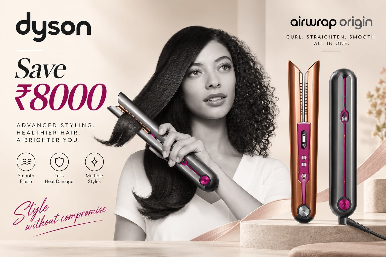 Dyson Corrale™ straightener