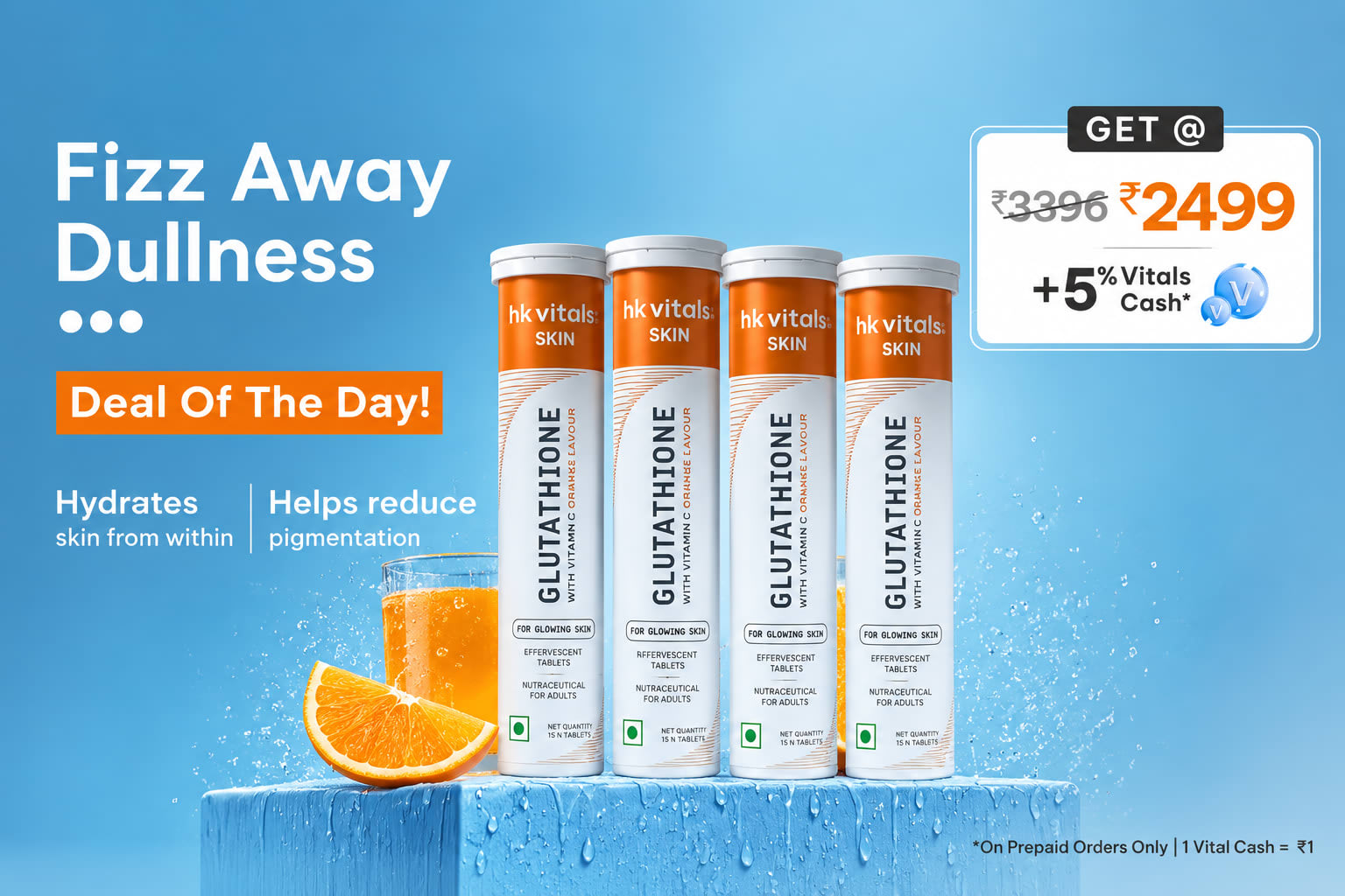 Glutathione Effervescent with Vitamin C