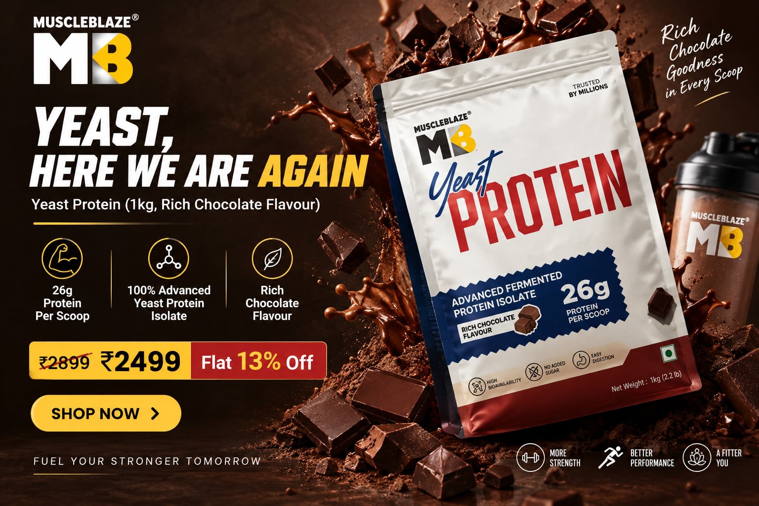 Muscleblaze Yeast Protein