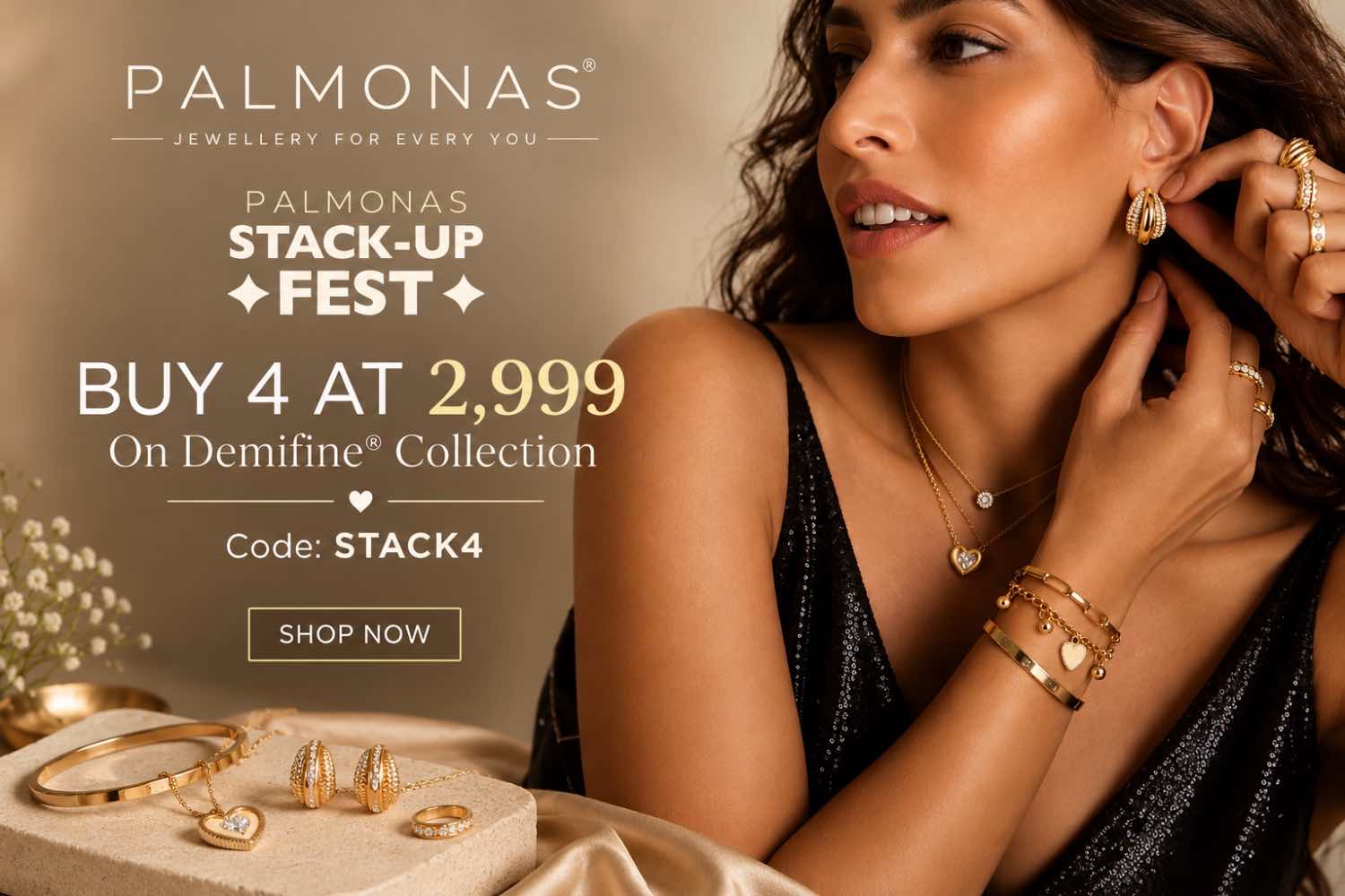 Stack-Up Fest on Jewelery