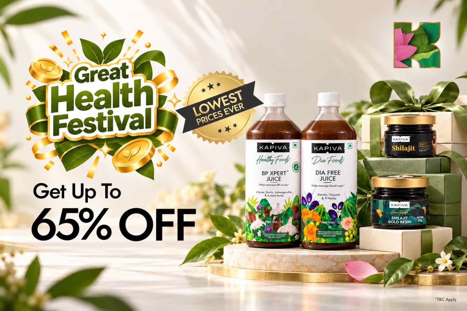 Great Health Festival on all Supplements