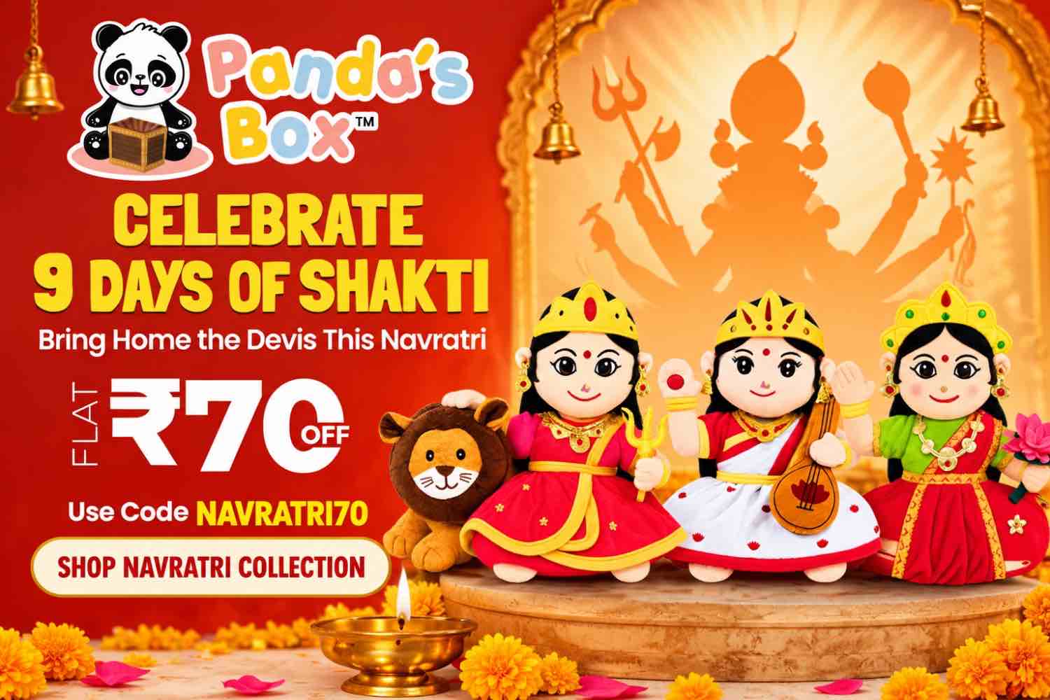 Navratri Special Durga Maa Plush