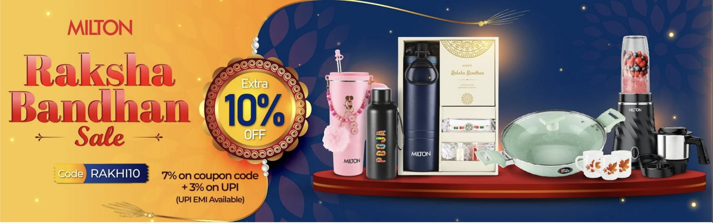 Raksha Bandhar Sale. Extra 10% OFF