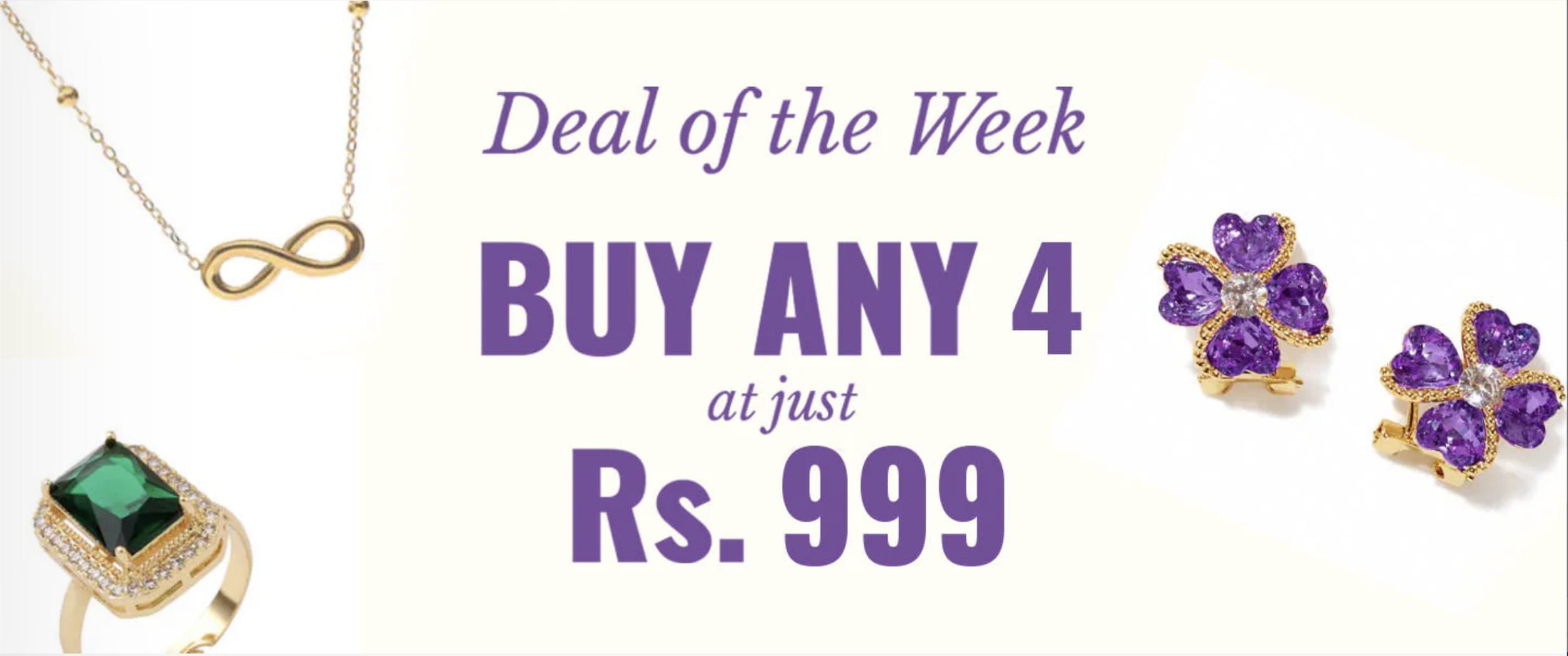 Buy any 4 @ ₹999