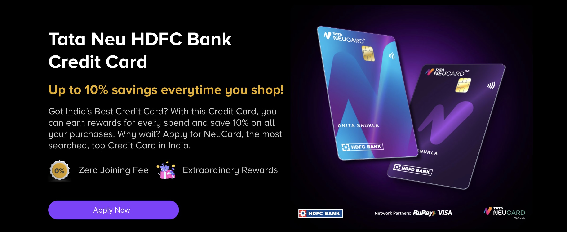 Tata Neu Credit Card