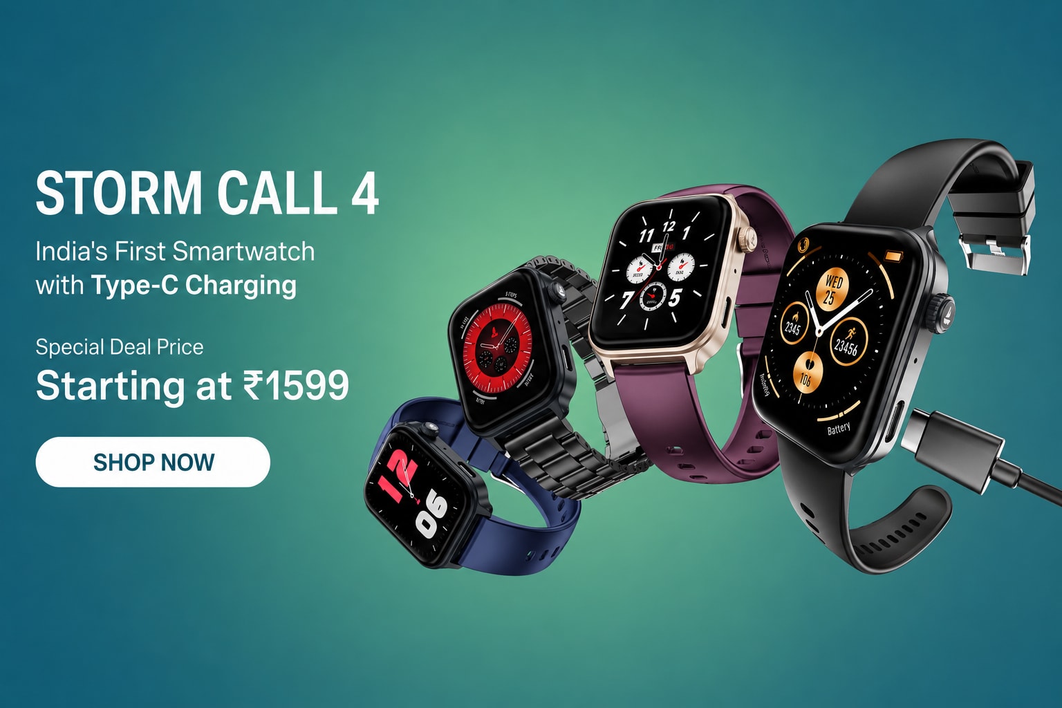 STORM CALL 4- Smartwatch