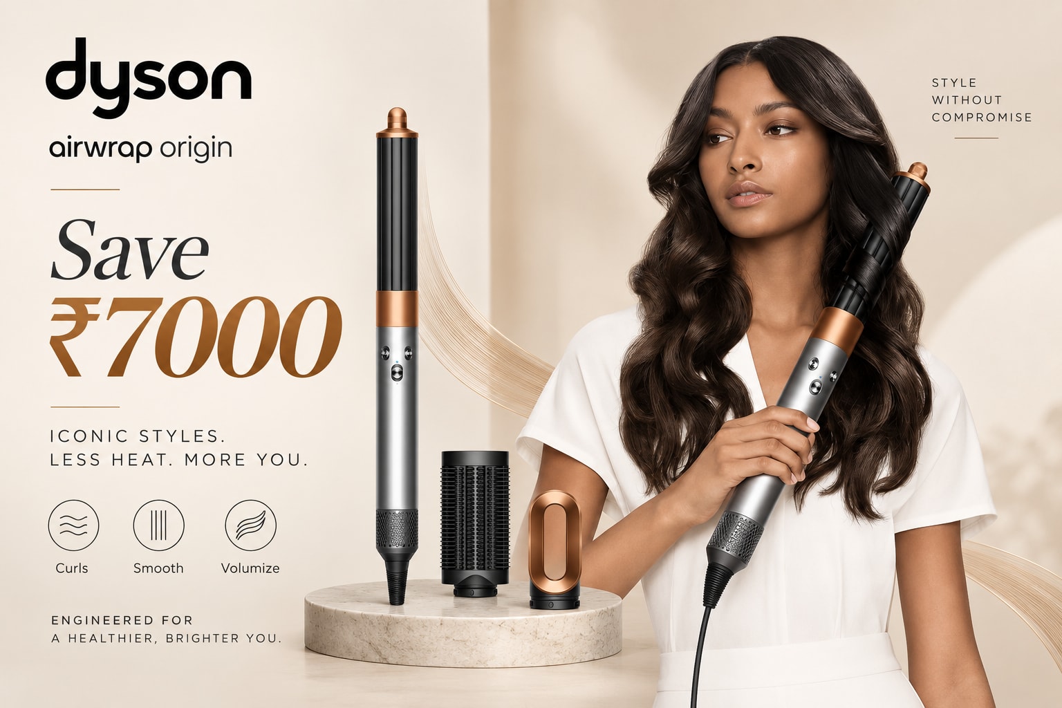 Dyson Airwrap™ Origin multi-styler and dryer