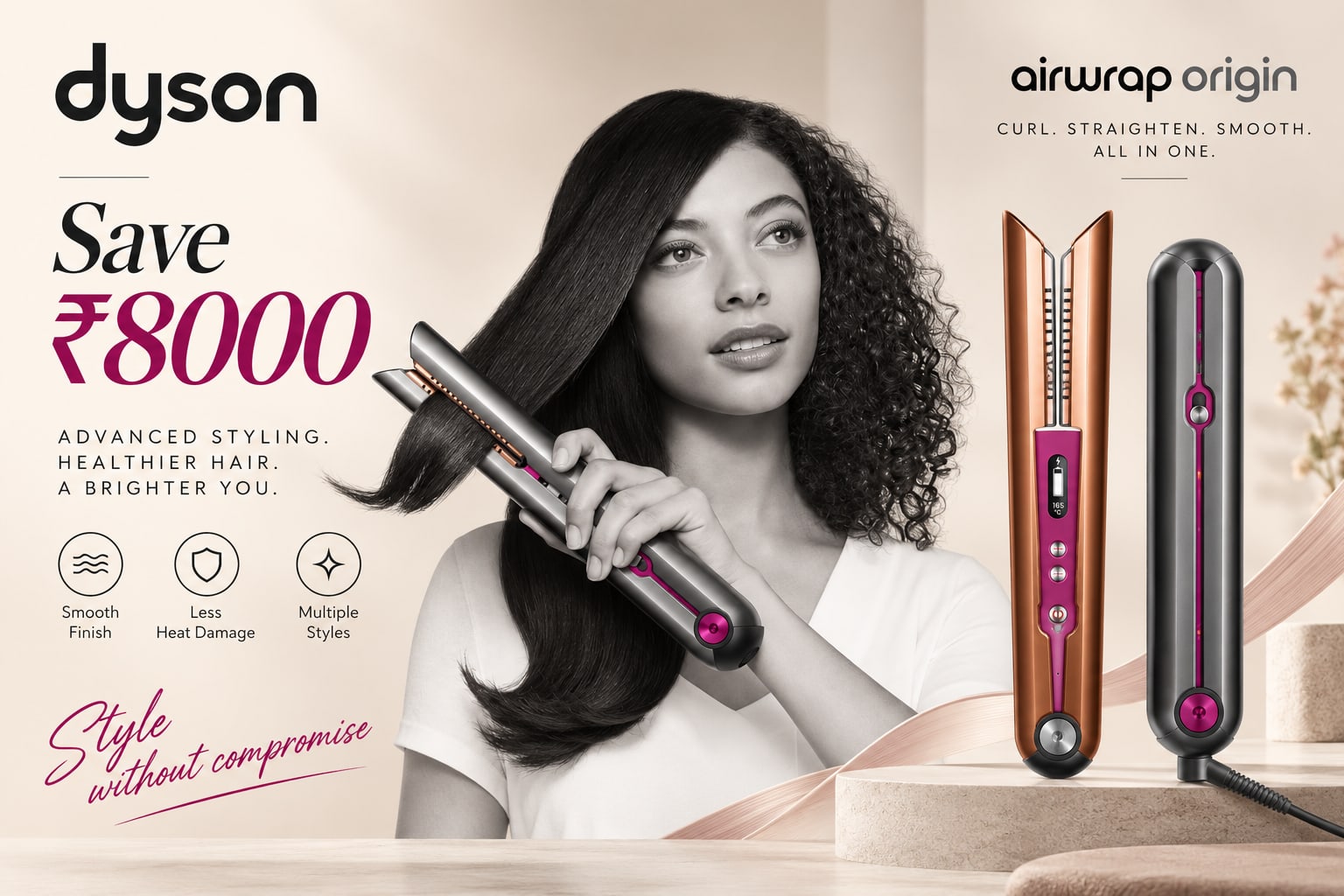 Dyson Corrale™ straightener