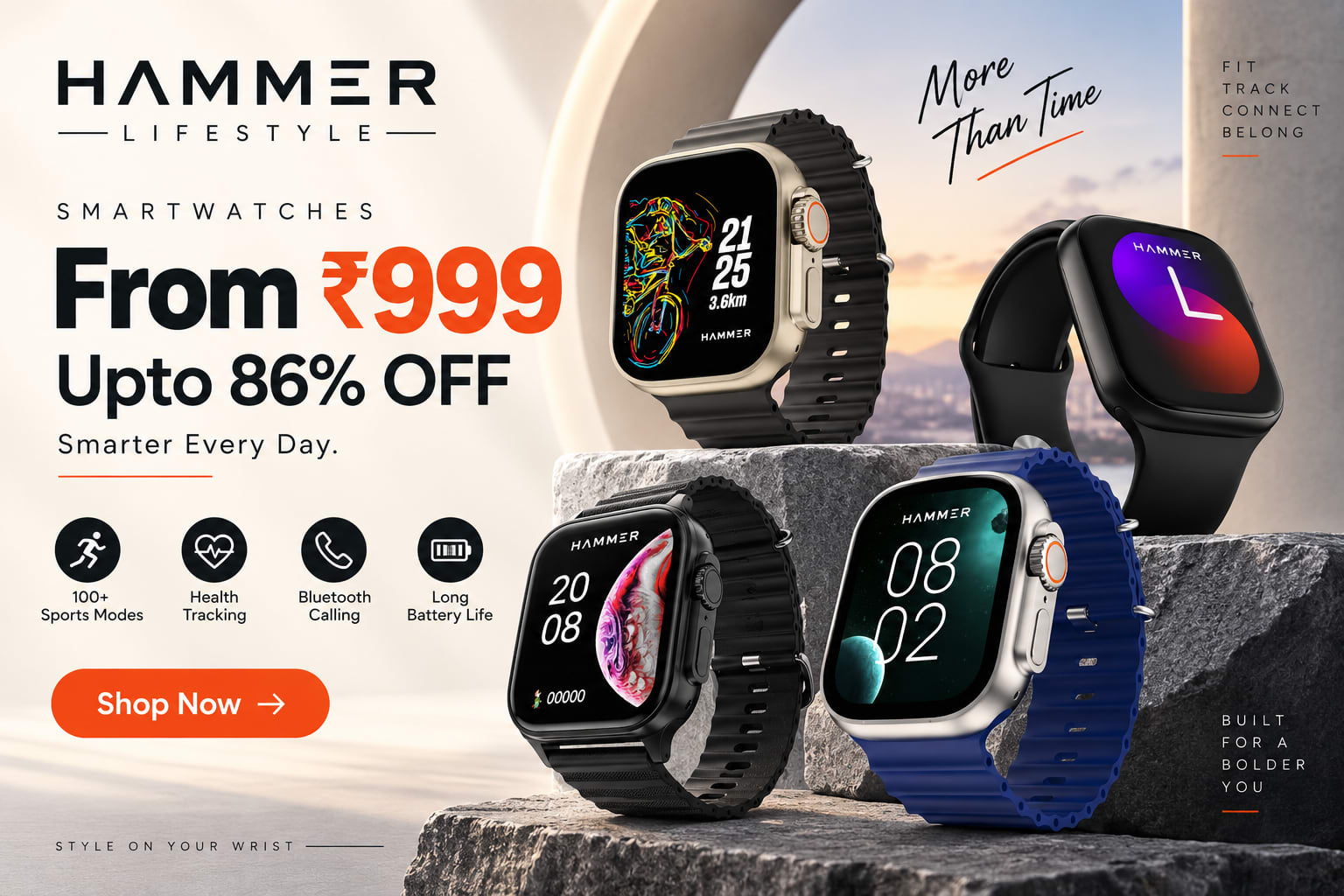 Smartwatches from ₹999