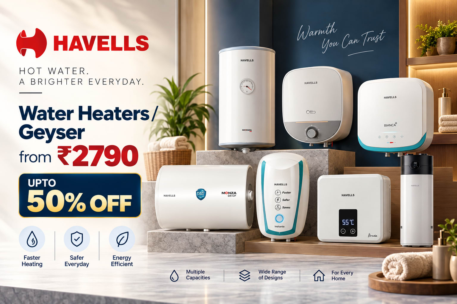 Water Heaters/Geysers