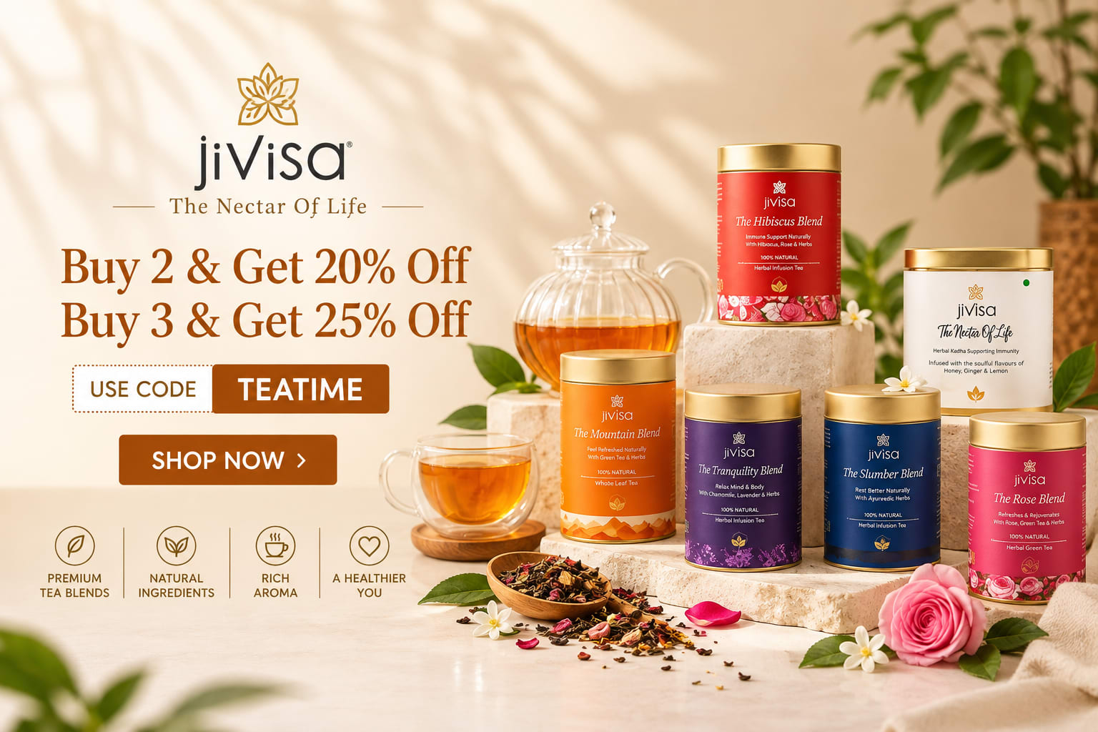 Organic Herbal Tea Offers