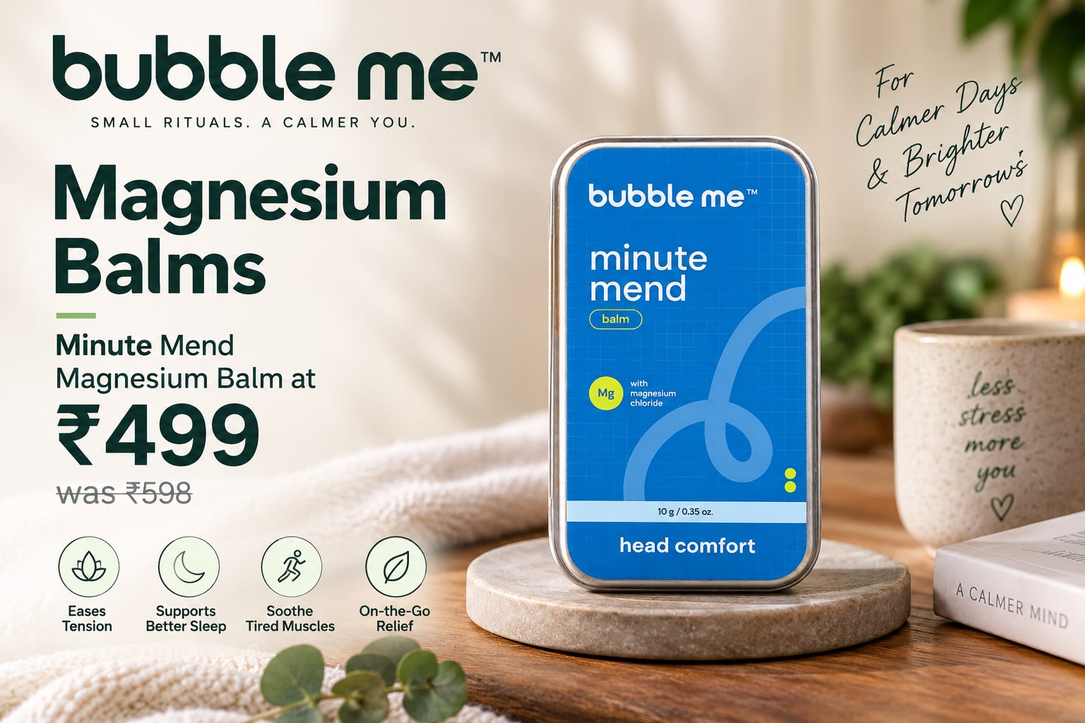 Minute Mend Magnesium Balm 10g
