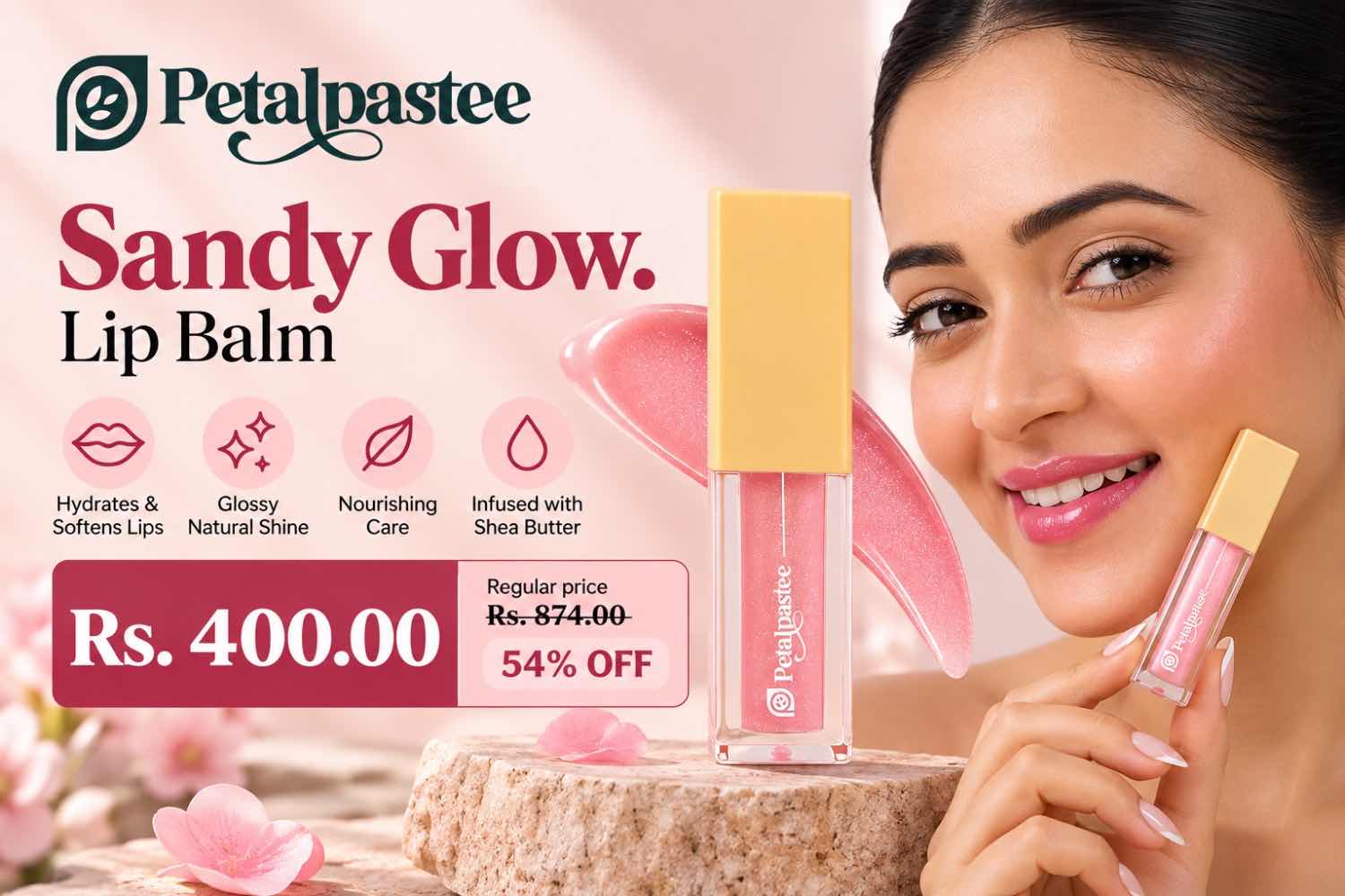 Sandy Glow Lip Balm