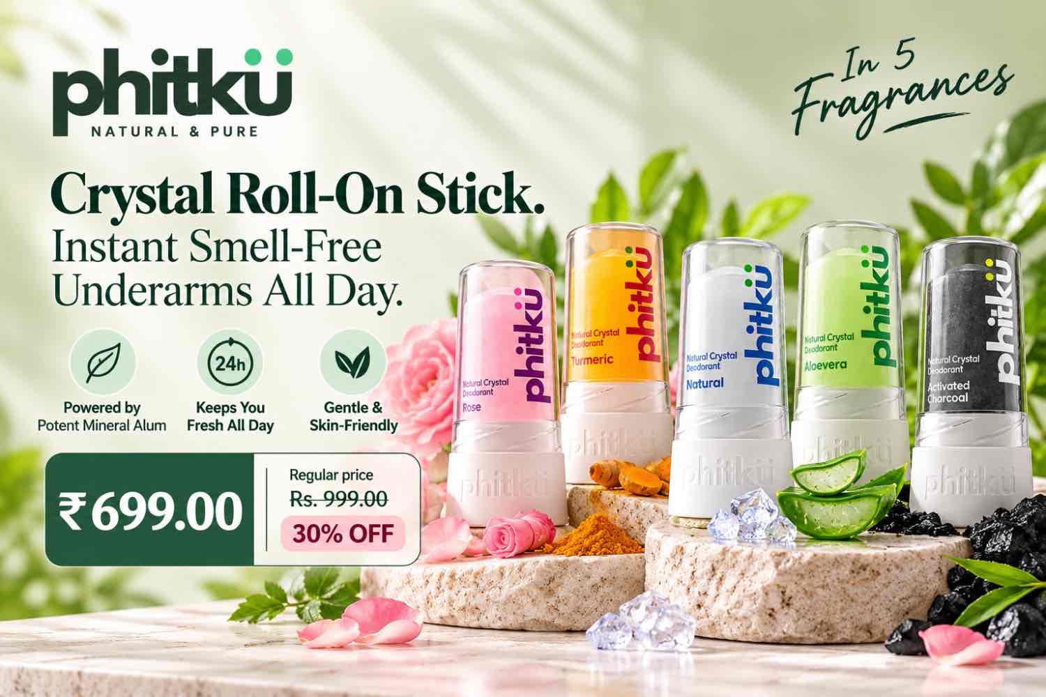 Crystal Underarm Roll-On