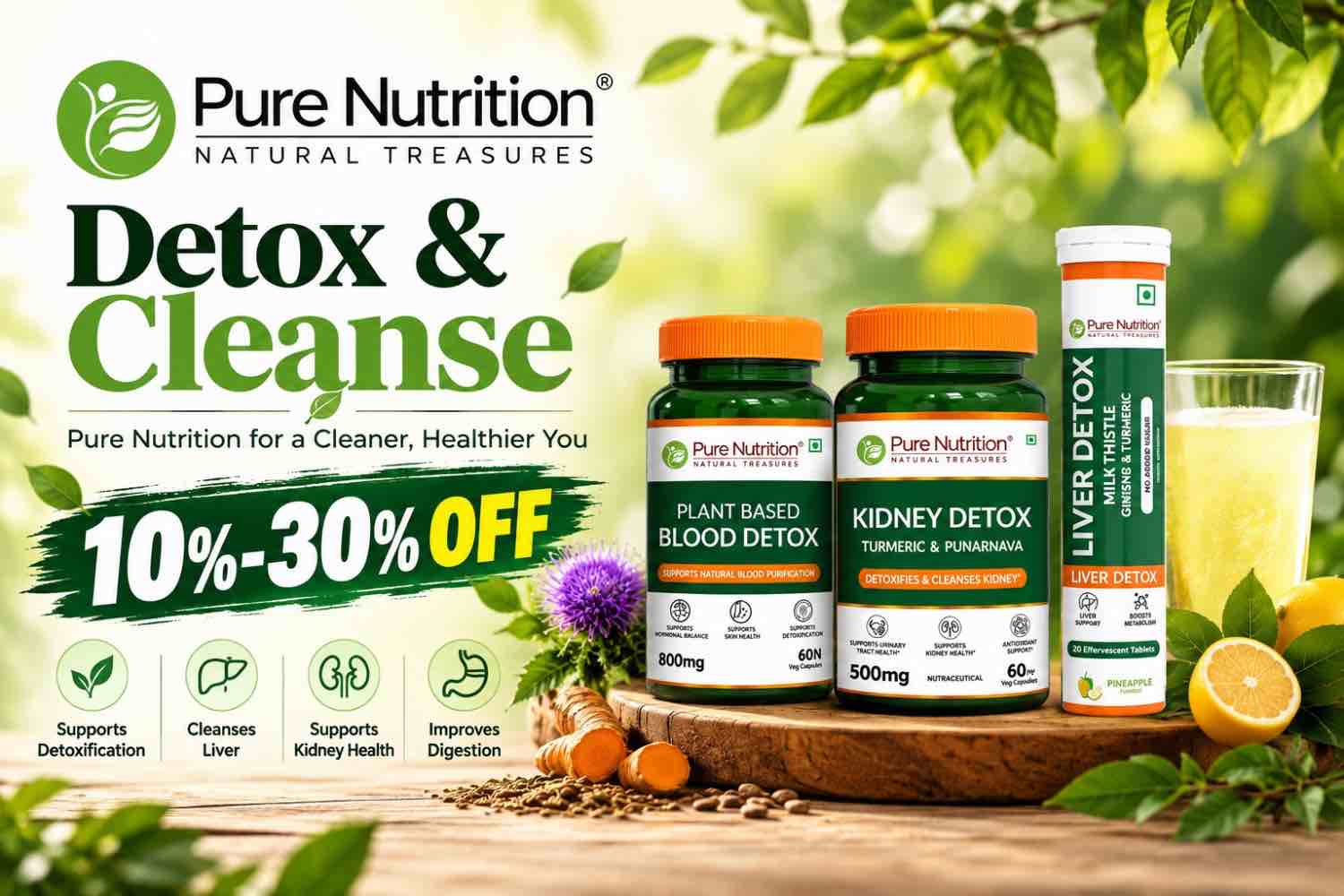 Detox & Cleanse Supplement Offers