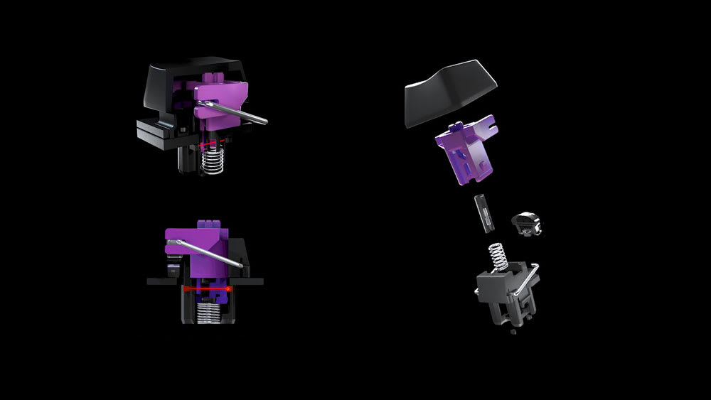 Razer opto mechanical infrared light