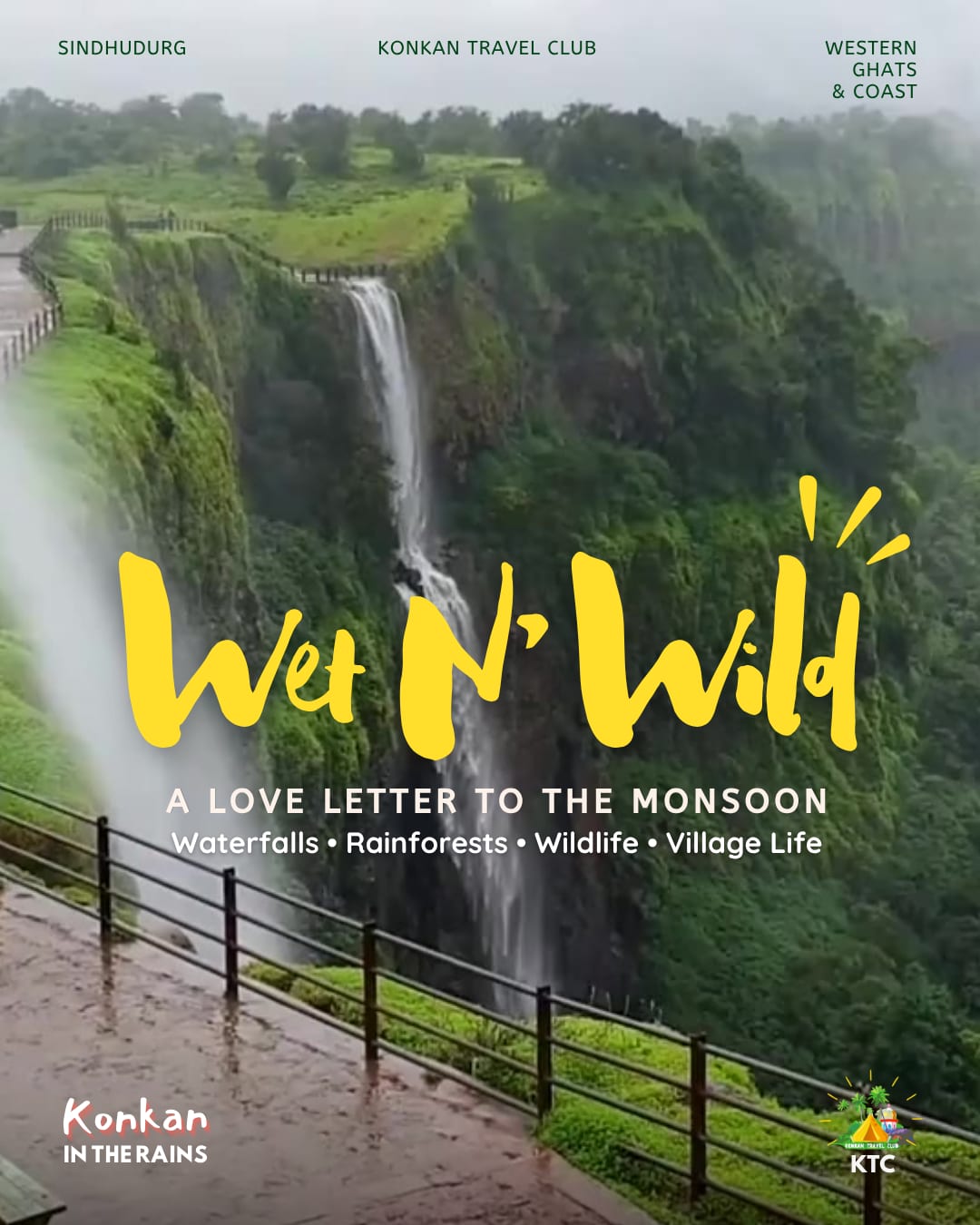 Wet & Wild Monsoon Adventure Trip Amboli Hills
