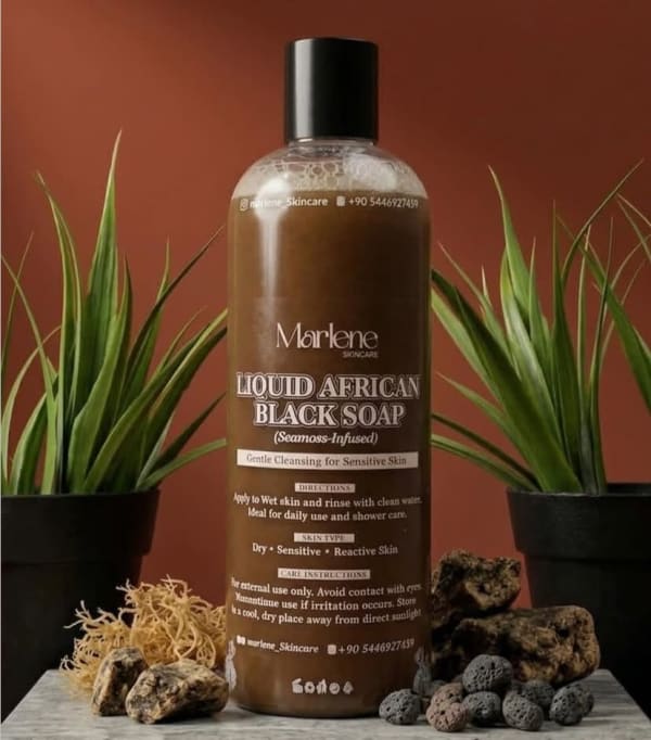 Liquid African Black Soap