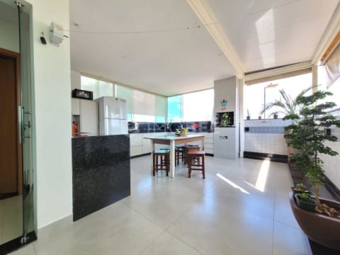 Cobertura 3 quartos Santa Mônica BH 100m² 1 vaga