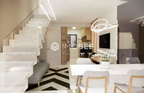 Casa Geminada 3 quartos Planalto BH 97m² 2 vagas