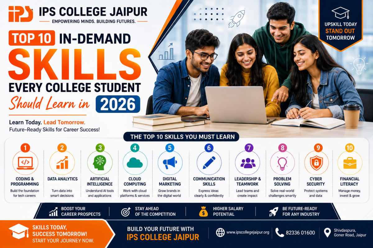 Top 10 In-Demand Skills Every College Student Should Learn in 2026
