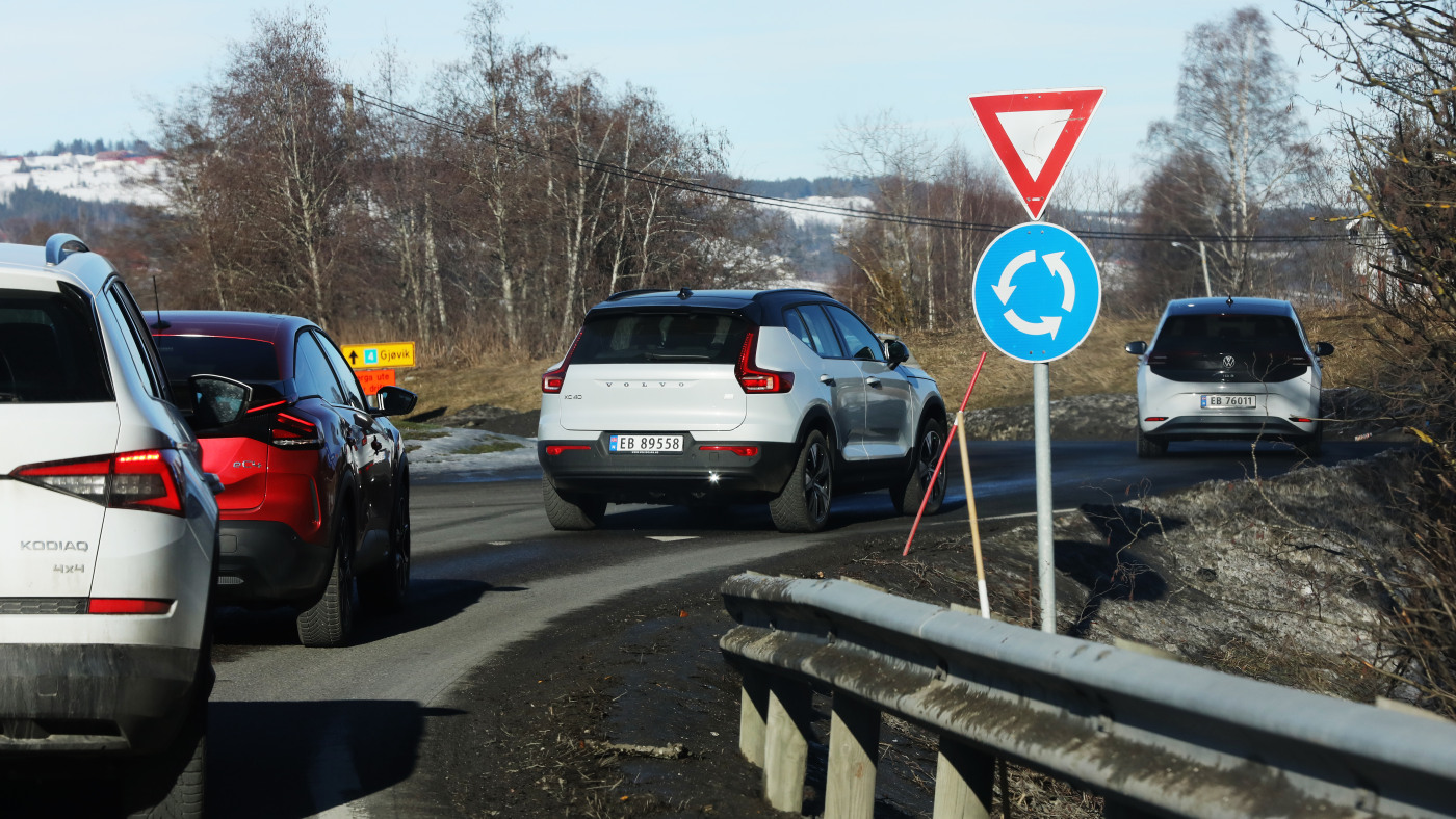Vintertest elbil 2021 riksvei 4