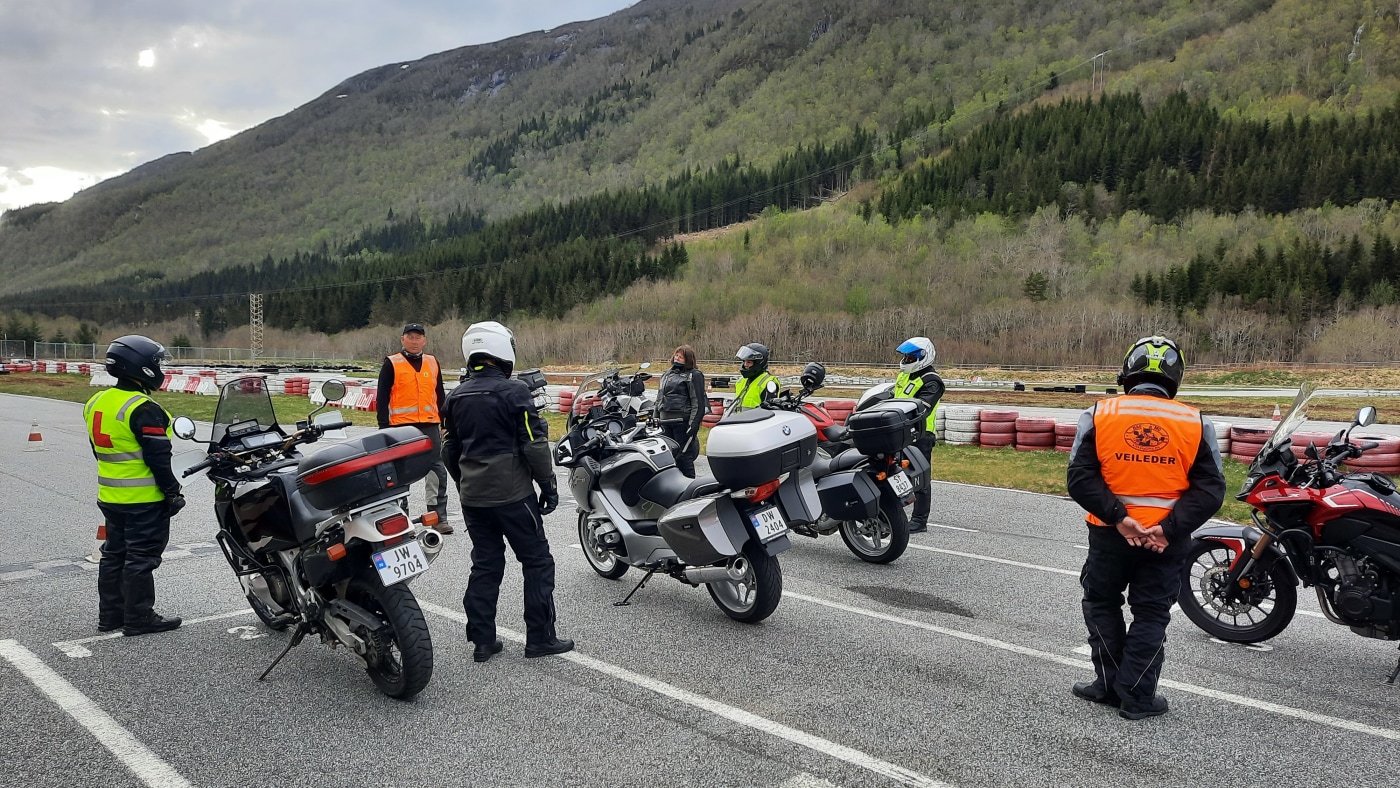 Deltagere på kurset Sikker på MC