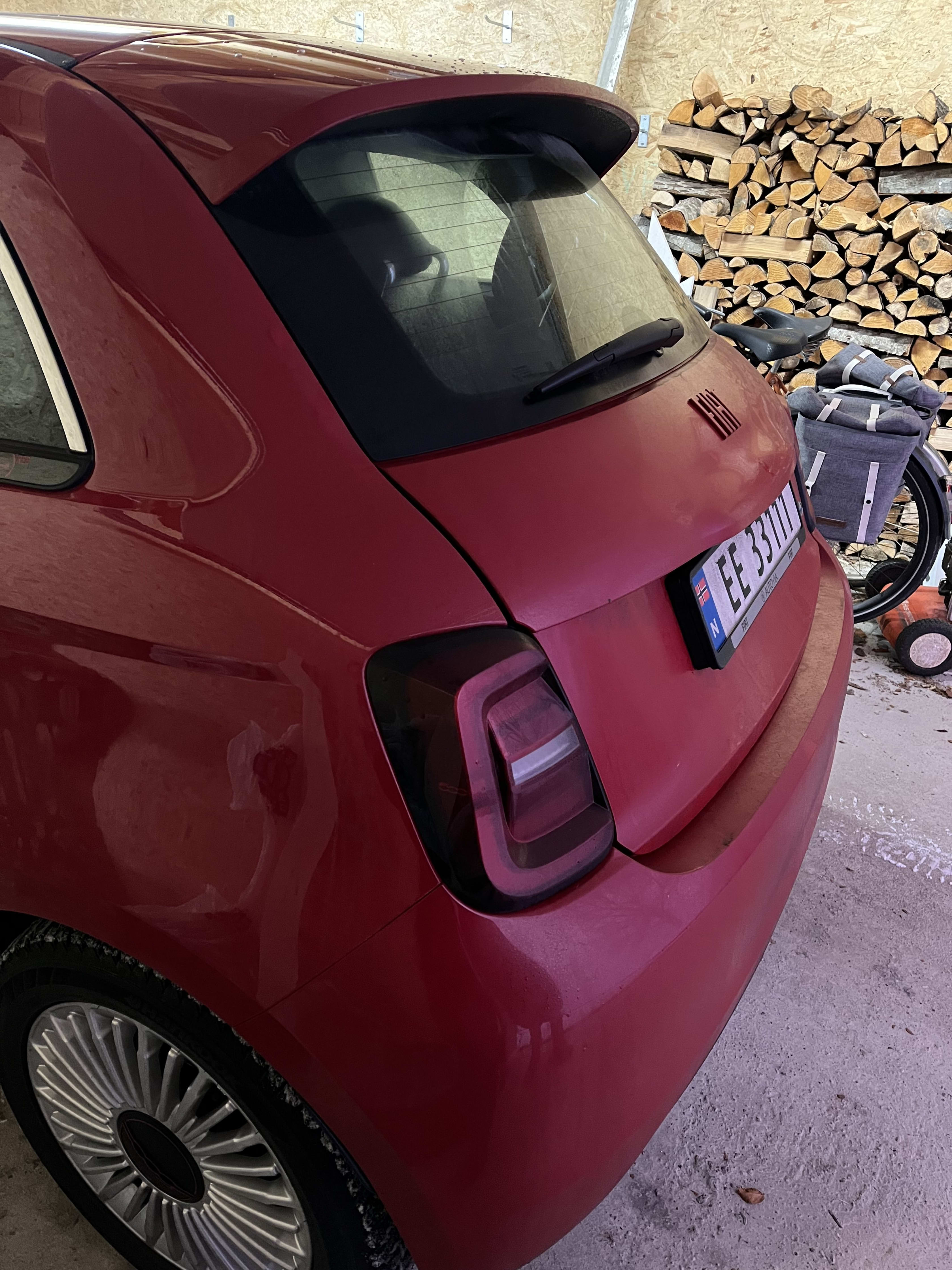 Bakluka sett fra siden
