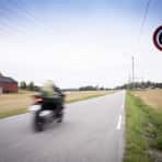 motorsykkel pa vei