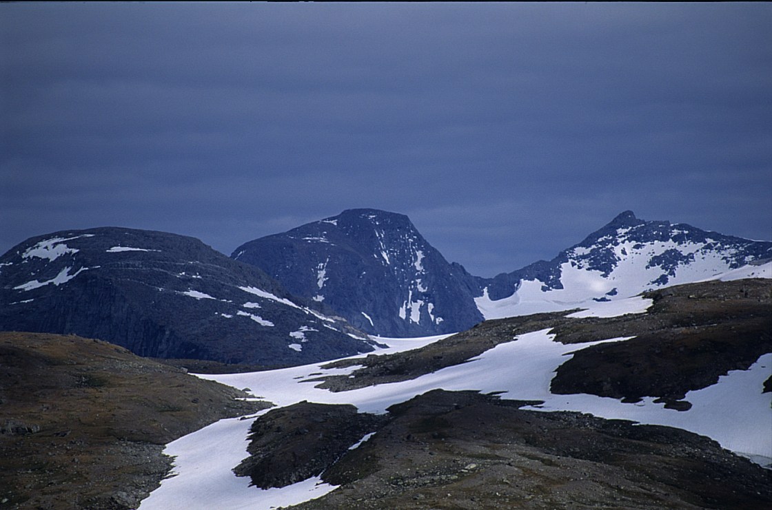 bilde av Okstindan, Nord-Norges høyeste fjell