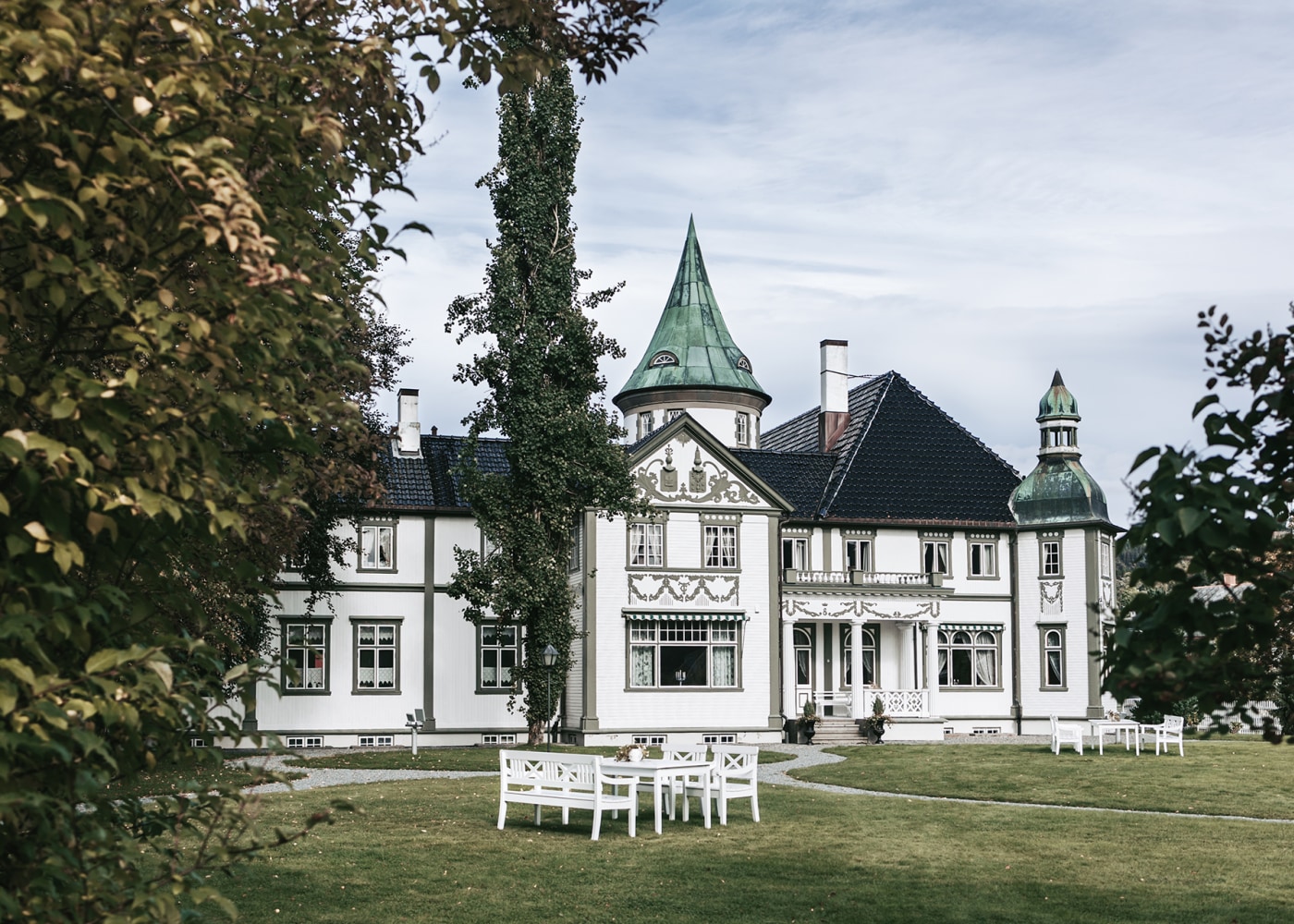 Baardshaug herregård er et av de sjarmerende hotellene som er med i De Historiske