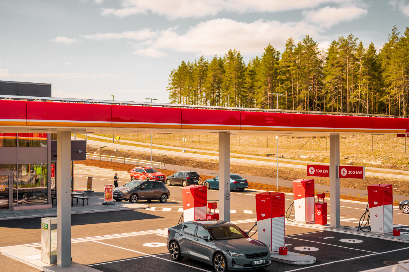 Circle K Kongsbergporten - ladestasjoner