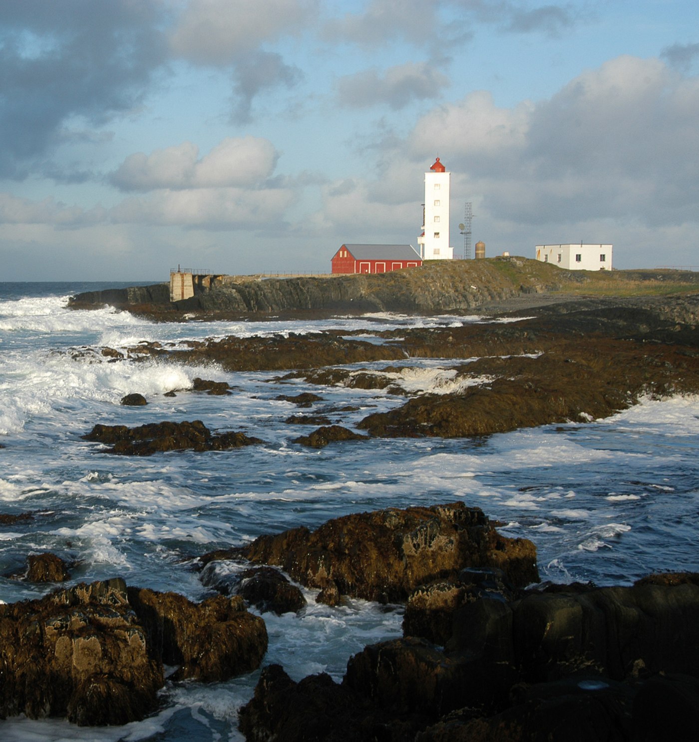 Fyr ved havet