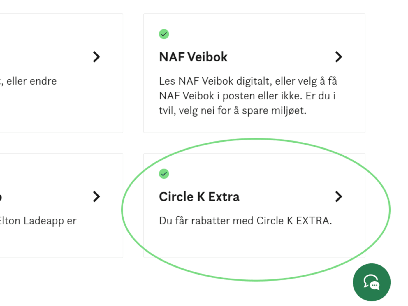 Circle K Extra inne på Mitt NAF