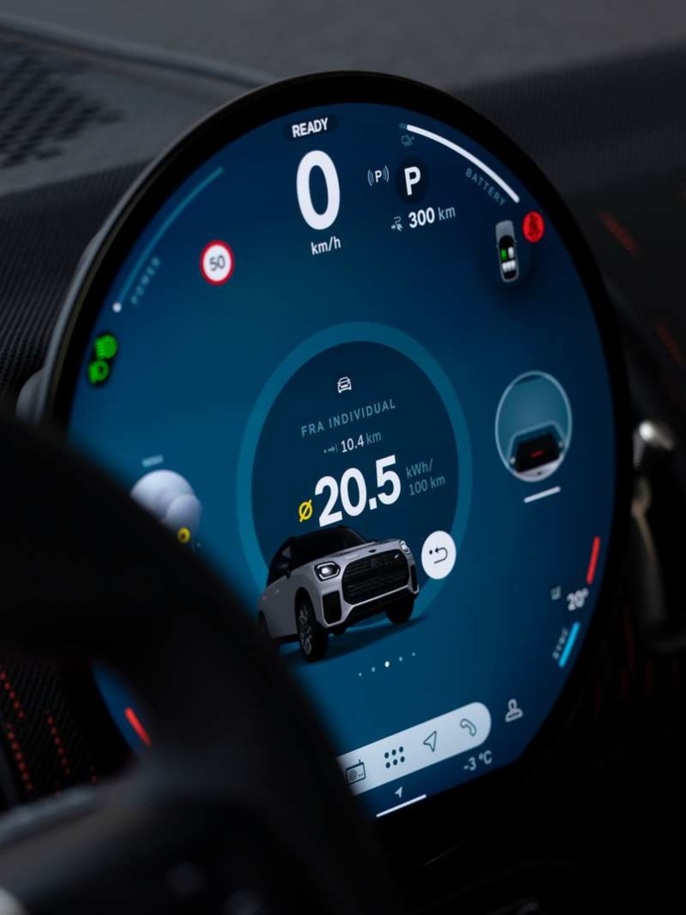 Touchskjerm i Mini Countryman