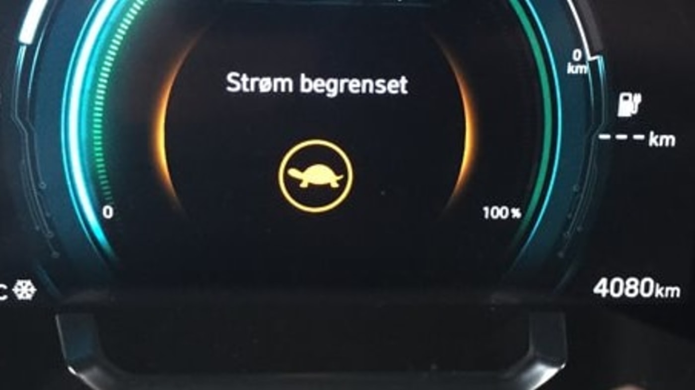 nærbilde av dashboard
