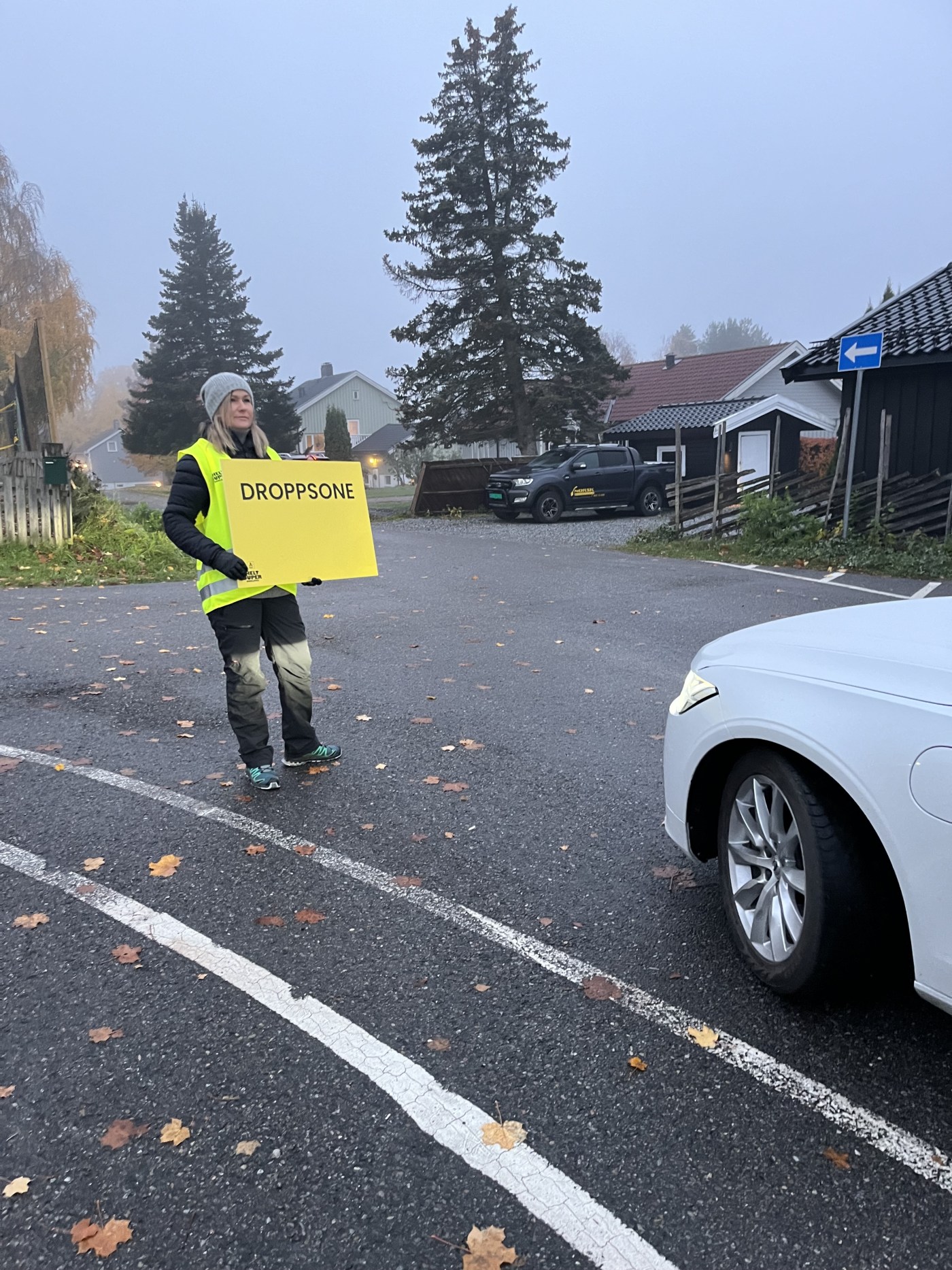 Veiledning av droppsone