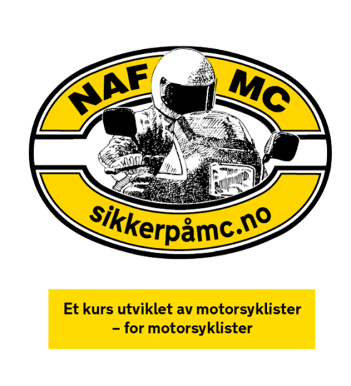Logo for sikker på mc