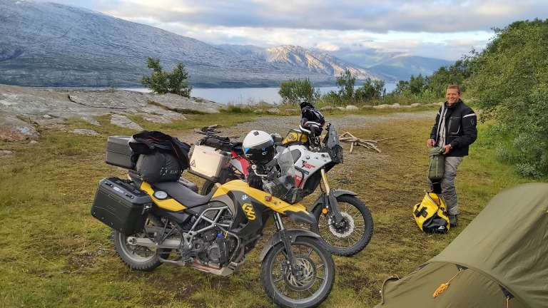 Telt motorsykkel