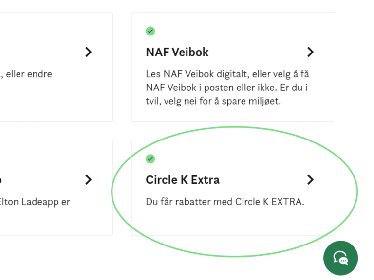 Circle K Extra inne på Mitt NAF