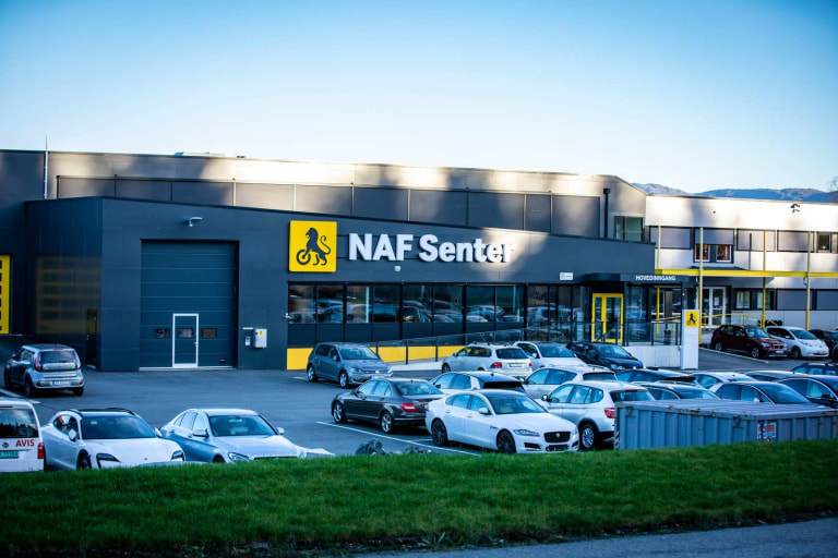 NAF Senter og bilverksted i Bergen, Kokstad
