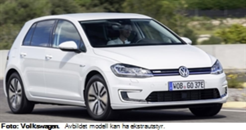 e-Golf Sett forfra