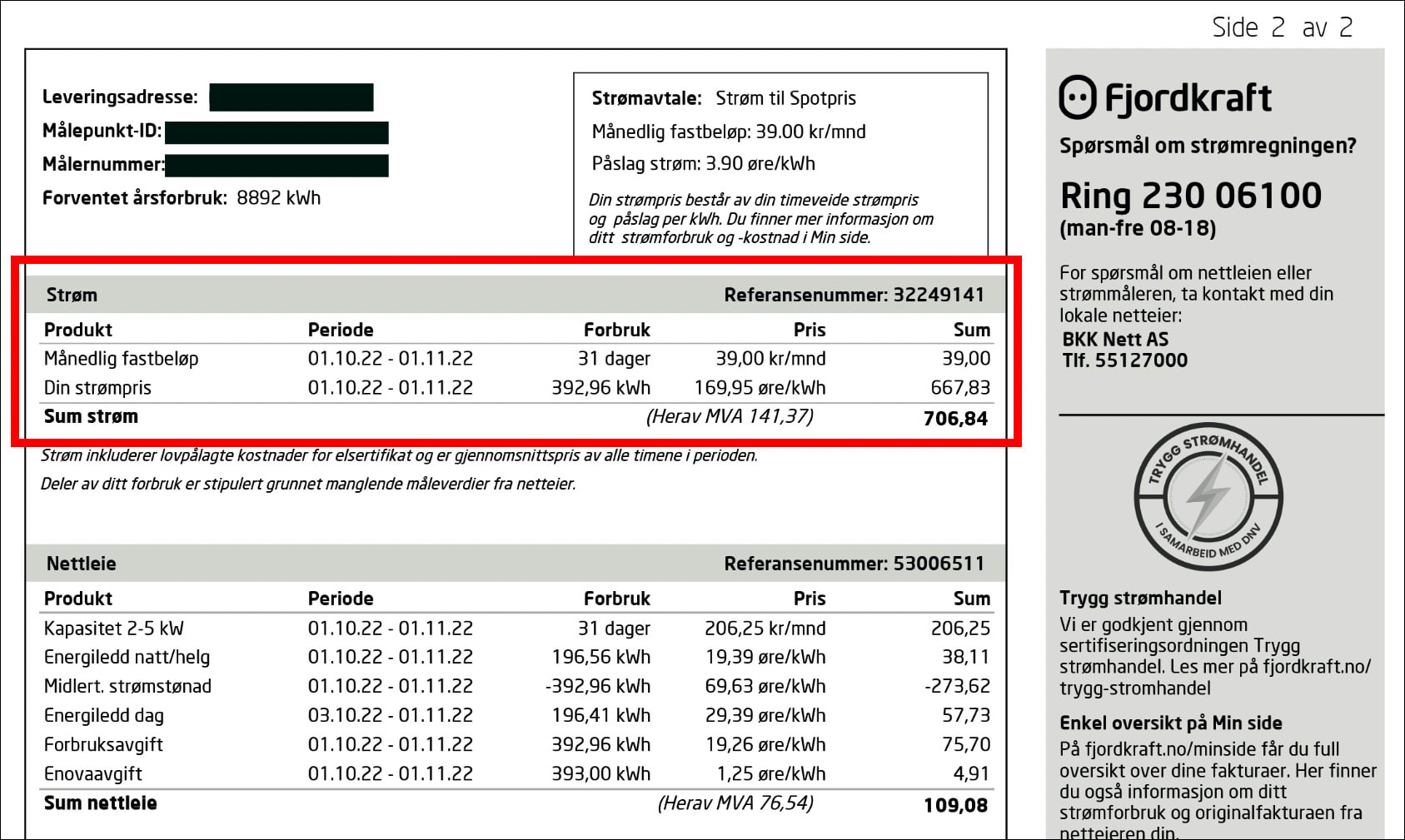 Slik forstår du strømregningen | NAF