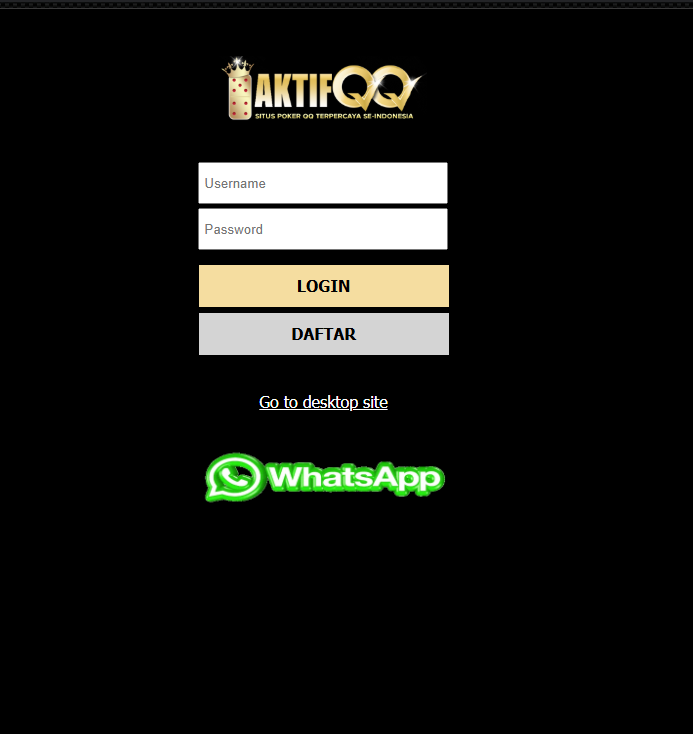 AktifQQ versi mobile