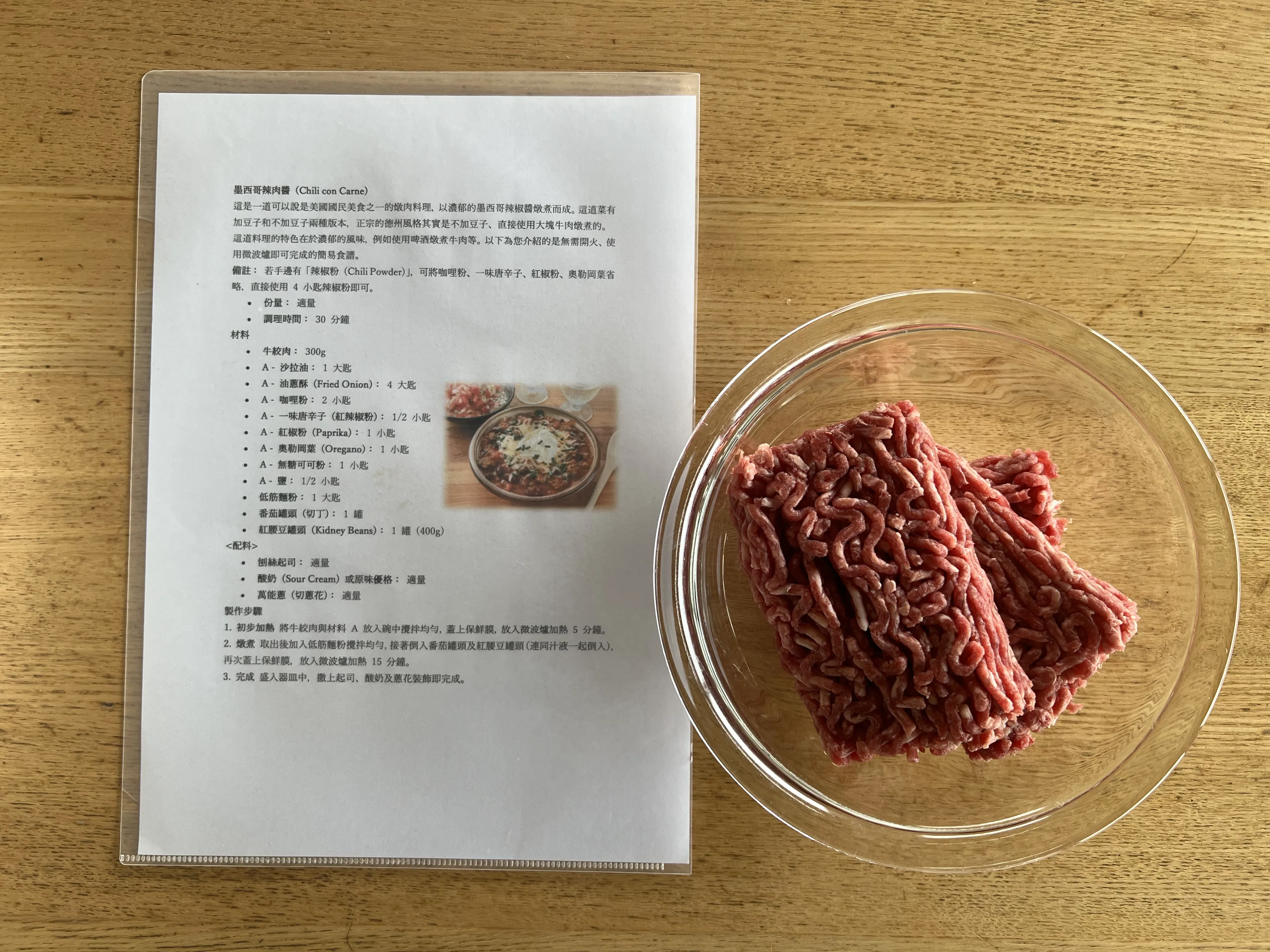 Chinese instructions Mihorin made for the visit