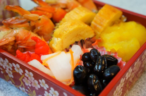 Osechi - Kuromame 黒豆　- Sweet black beans