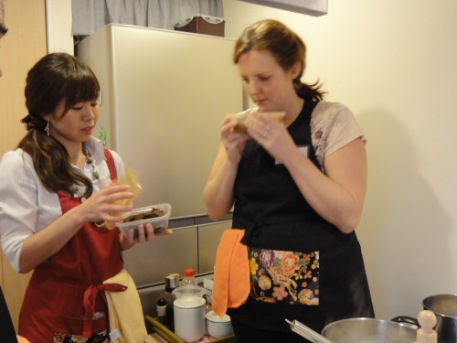 Nagomi Kitchen cooking lesson