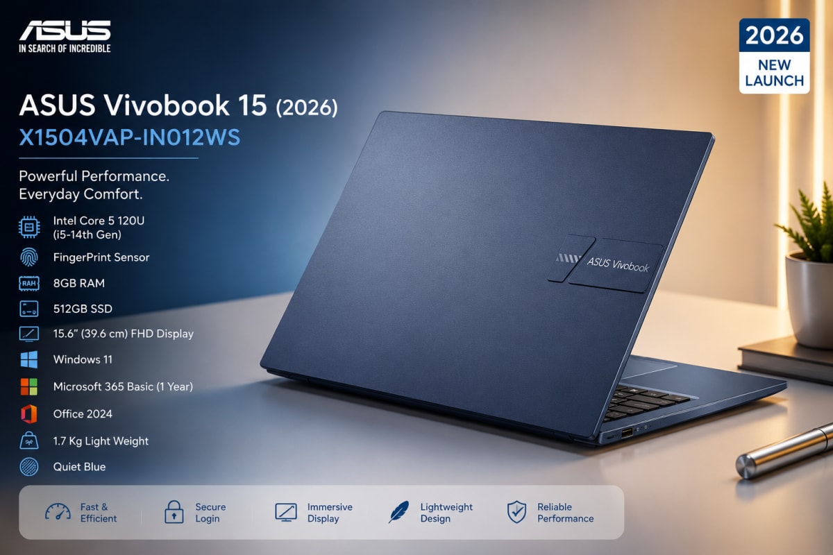 ASUS Vivobook 15 X1504VAP-IN012WS – Intel Core 5 120U | 8GB | 512GB SSD — photo 2