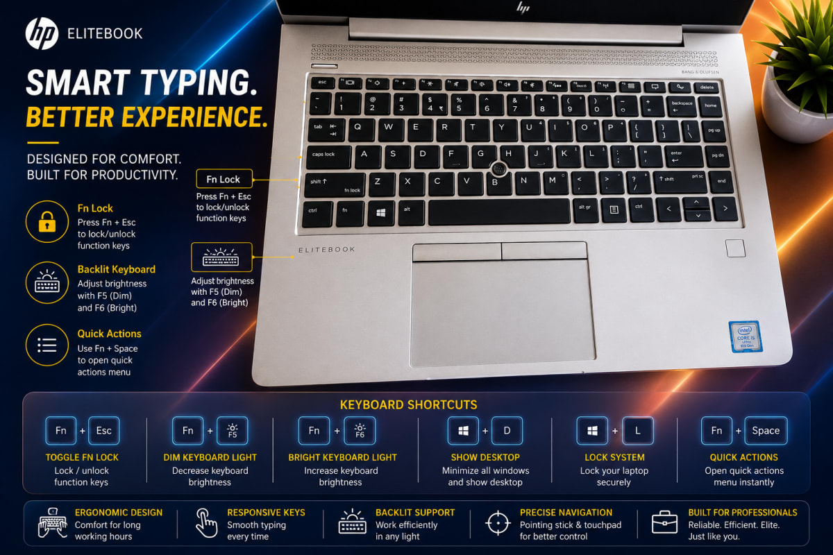 HP EliteBook 840 G5 – Intel Core i7 8th Gen | 8GB RAM | 256GB SSD | 14" FHD | Refurbished — photo 5
