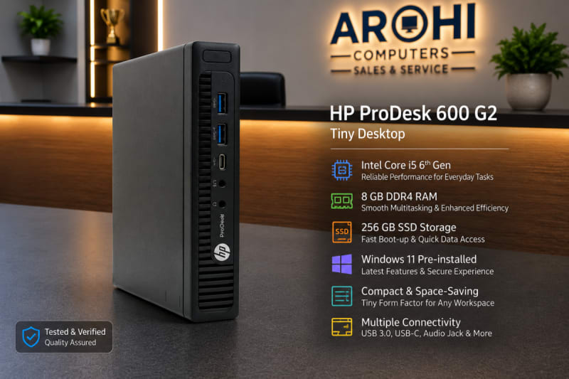 HP ProDesk 600 G2 – Intel Core i5 6th Gen | 8GB RAM | 256GB SSD — photo 3